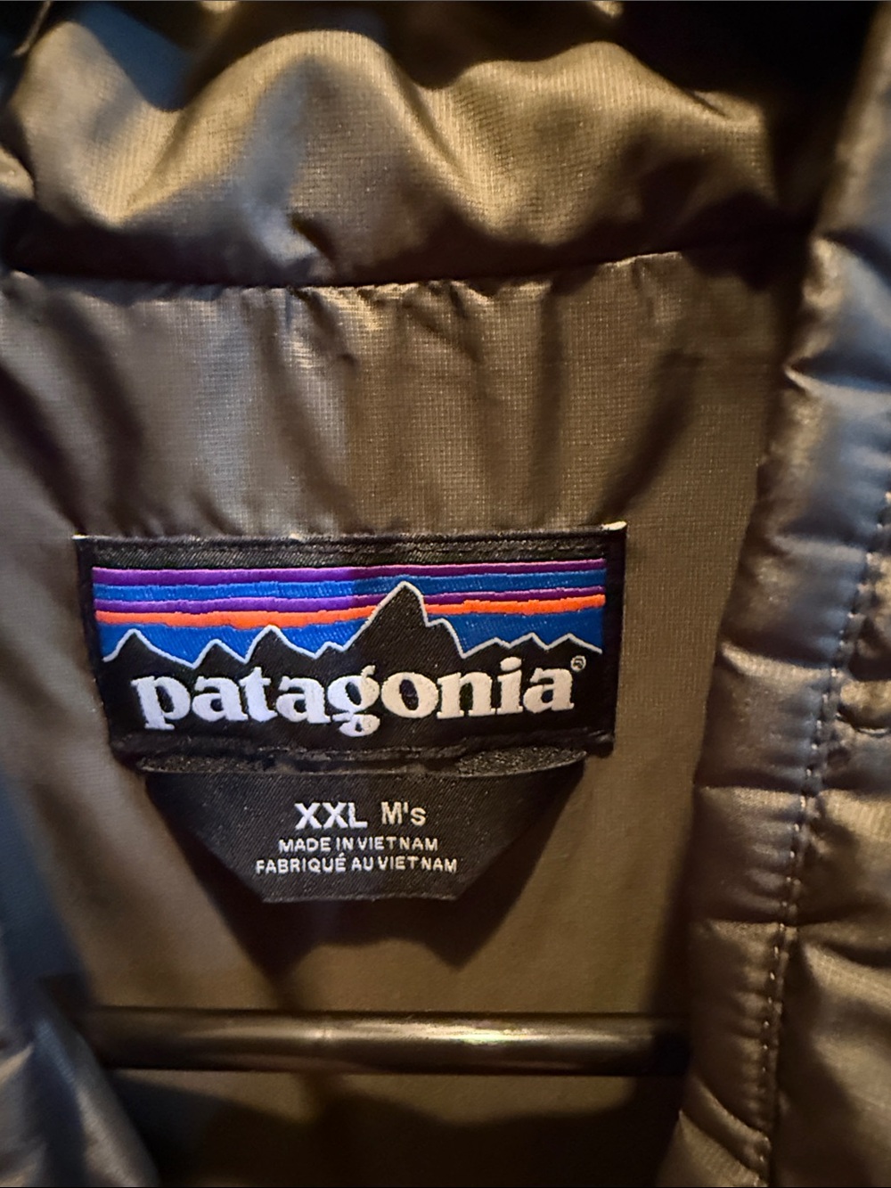 Patagonia Quilted Insulated Vest in Olive - Picture 2 of 3